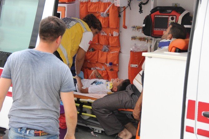 Samsun’da Trafik Kazası: 2 Yaralı