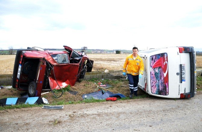 Samsun’da Trafik Kazası: 7 Yaralı