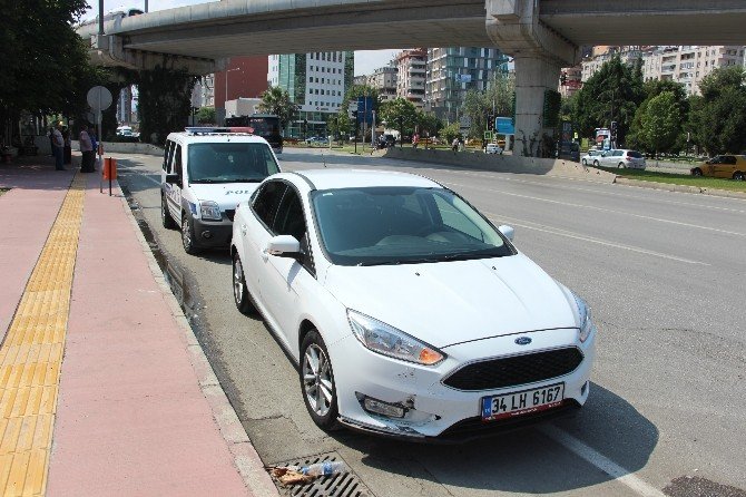 Samsun’da Trafik Kazası: 1 Yaralı