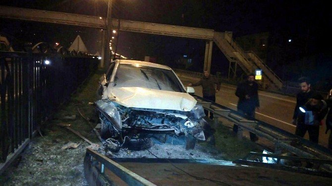 Samsun’da Trafik Kazası: 4 Yaralı
