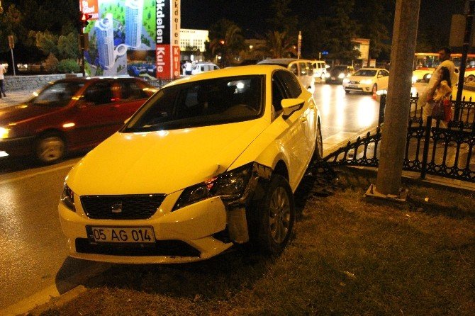 Samsun’da Trafik Kazası: 2 Yaralı