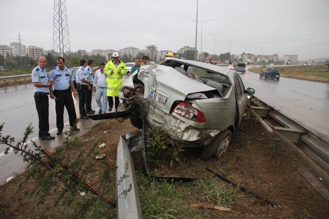 Samsun’da Trafik Kazası: 3 Yaralı