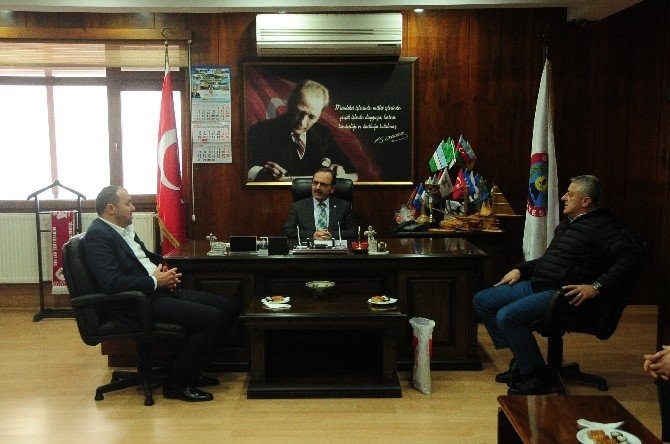 Samsunspor’dan Bafra Belediyesi’ne Ziyaret