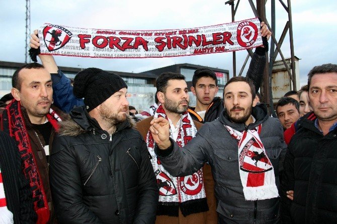 Taraftarlardan Samsunspor’a Destek Yürüyüşü