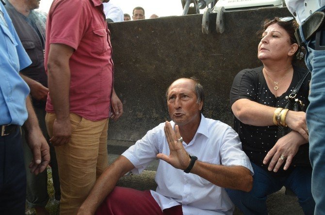 Samsun’da Olaylı Yıkım