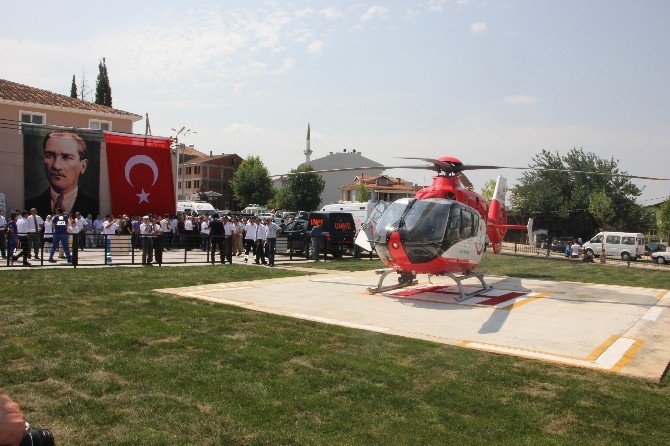 Bafra’da Heliport Ve 112 İstasyonu Açıldı