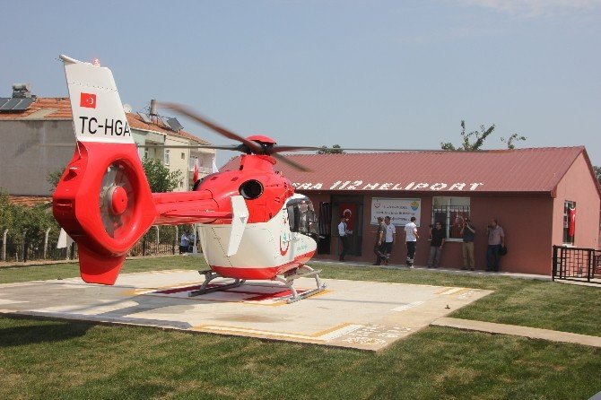 Bafra’da Heliport Ve 112 İstasyonu Açıldı