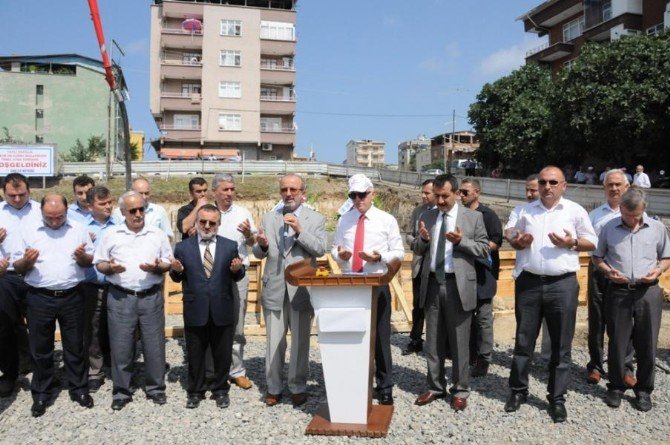 Canik Yatılı Hafızlık Kız Kur’an Kursu’nun Temeli Atıldı