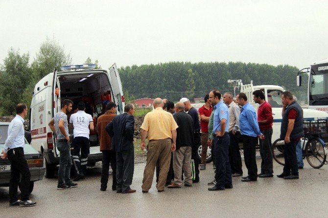 Çarşamba’da Trafik Kazası: 1 Yaralı
