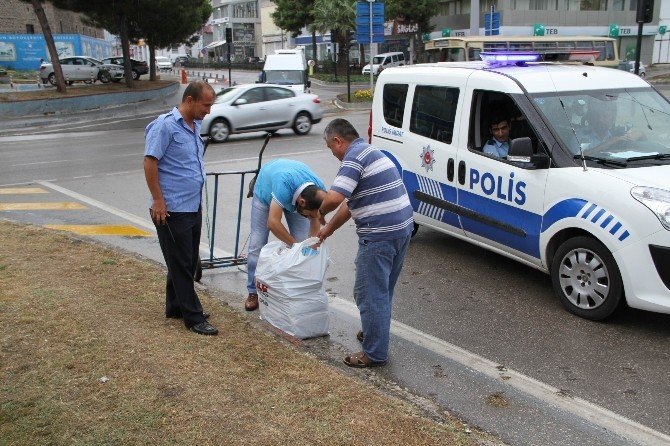 Şüpheli Çanta Patlatılmadan Sahibi Geldi