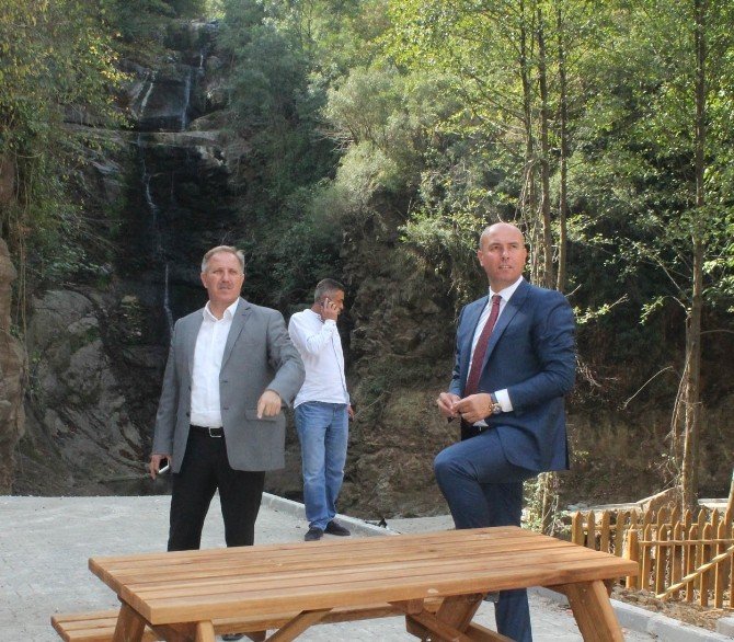 Tekkeköy Kurşunlu Şelaleleri Turizme Kazandırıldı