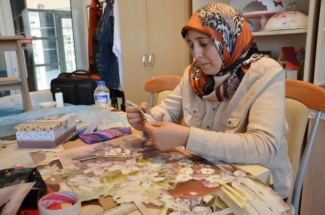 Kağıt Rölyef Kursu Açıldı