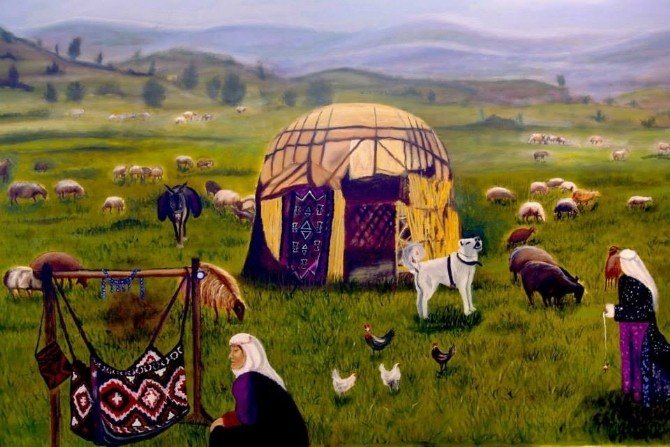 Emirdağlı Bayan Ressam Belçika’da Göç Konulu Sergi Açıyor