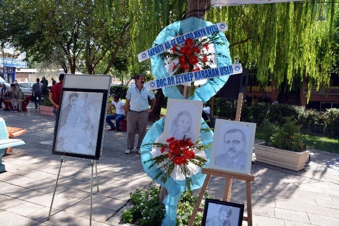 Yetim Çocuklar Yararına Resim Sergisi