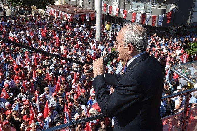 Kılıçdaroğlu Ceyhan’da Halka Hitap Etti