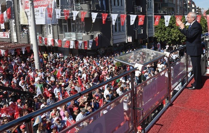 Kılıçdaroğlu Ceyhan’da Halka Hitap Etti