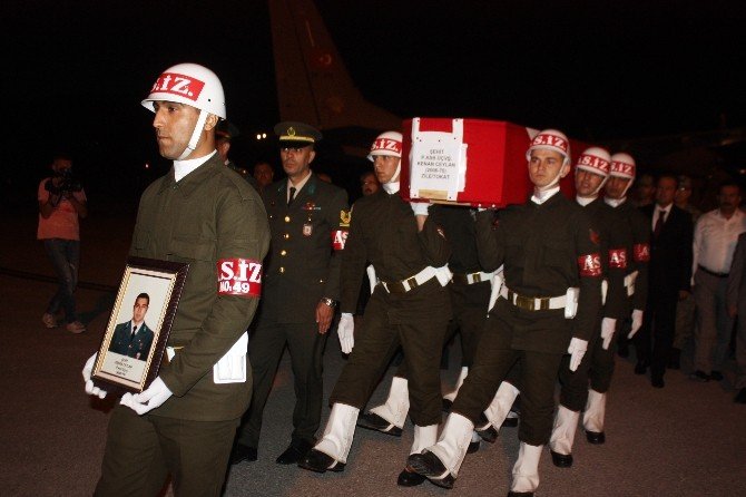 Şehit Astsubayın Cenazesi Tokat’ta