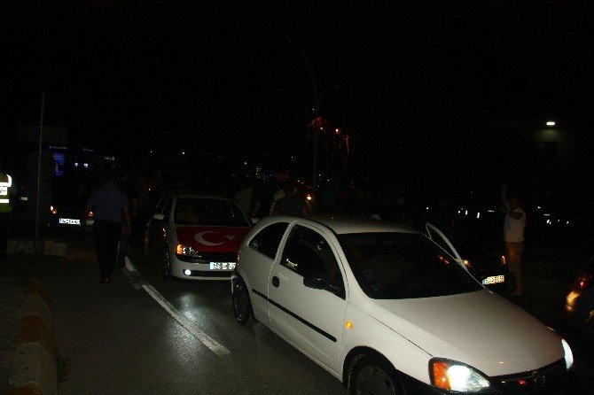 Sakarya’da Teröre Tepki Konvoyu