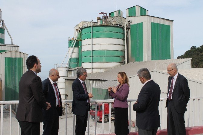Zonguldak Sgk’dan Sanko Ereğli Çimento Fabrikasına Ziyaret