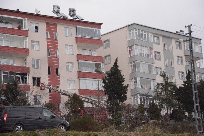 Sinop’ta Ev Yangını