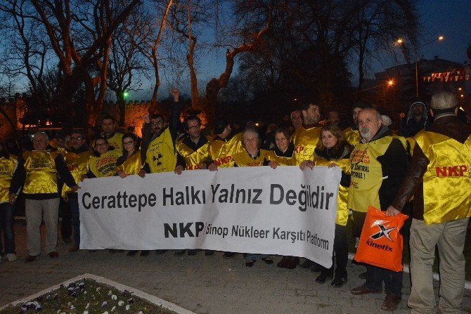 Sinop’ta Cerattepe Eylemi