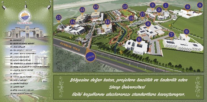 Yeni Kampüs Sinop’un Çehresini Değiştirecek