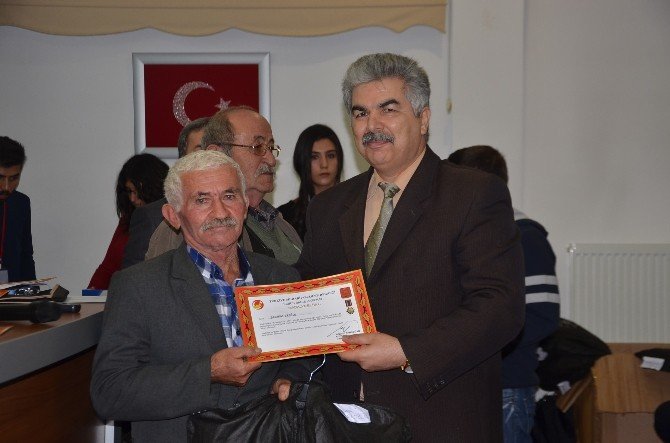 Sinop Gazilerine Gazi Kıyafeti Verildi