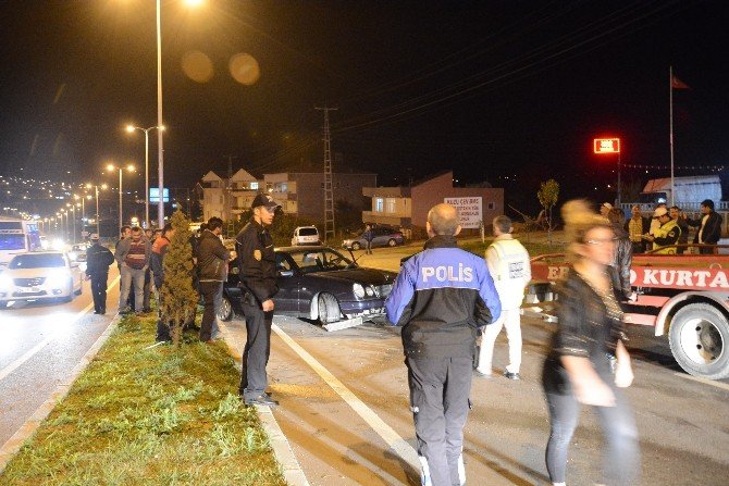 Sinop’ta Trafik Kazası: 1 Ölü, 2 Yaralı
