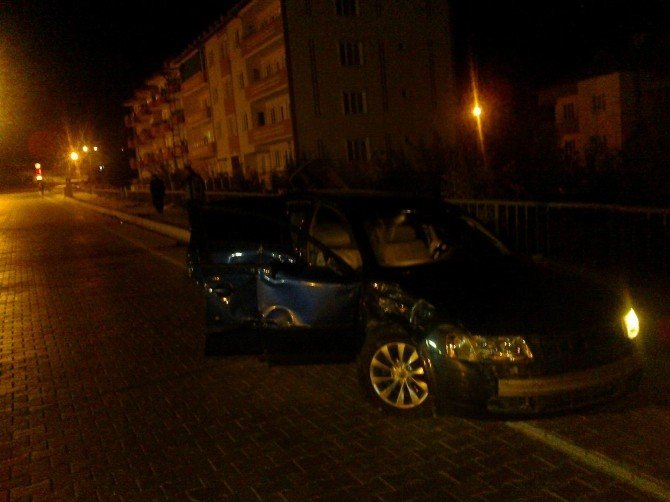 Gürün’de Trafik Kazası: 1 Yaralı