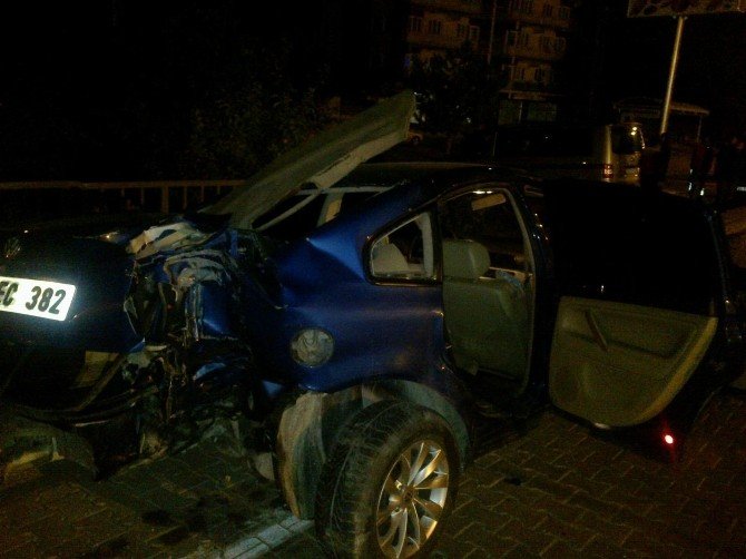 Gürün’de Trafik Kazası: 1 Yaralı