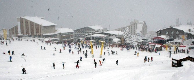 Uludağ’da Sömestr Tatili Yoğunluğu