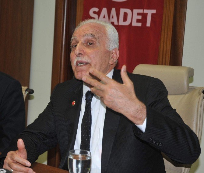 Saadet Partisi Genel Başkanı Kamalak Afyonkarahisar’da