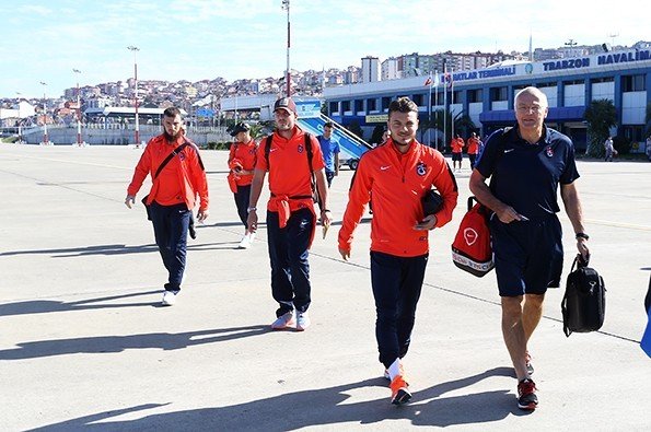 Trabzonspor Mersin’e Gitti