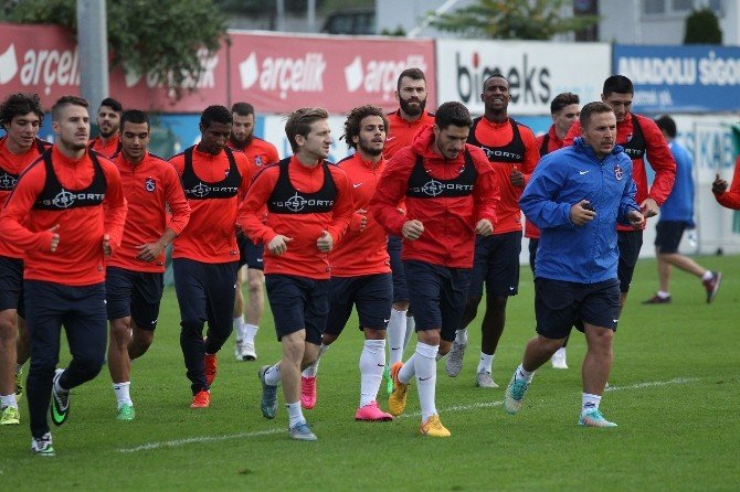 Trabzonspor, Mersin İdmanyurdu Maçı Hazırlıklarını Sürdürdü