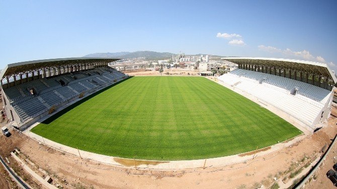 Doğanlar Şehir Stadı Hızla İlerliyor