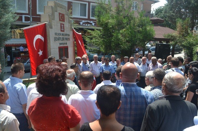 Bilecik’te Sivil Toplum Kuruluşları Terörü Lanetlediler
