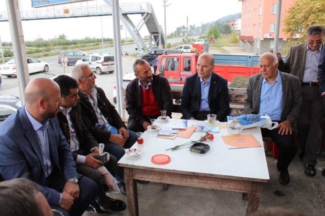 Ak Parti Mkyk Üyesi Ve Trabzon Milletvekili Süleyman Soylu: