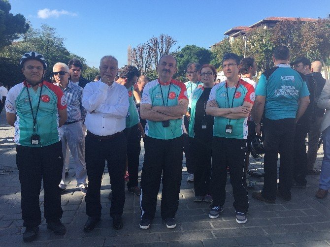 Bakan Müezzinoğlu, Başhekimlerle Pedal Çevirdi