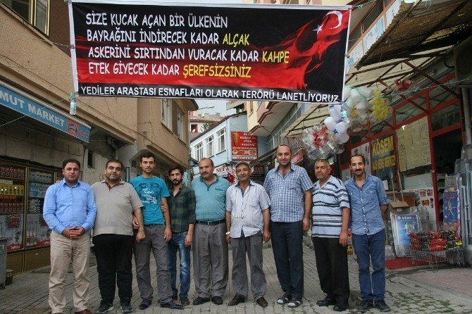 Sungurlu’da Esnaf Terörü Lanetledi