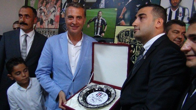 Beşiktaş Başkanı Orman Mersin’de Dernek Açılışı Yaptı