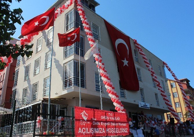 Ordu’ya Engelli Bakım Merkezi