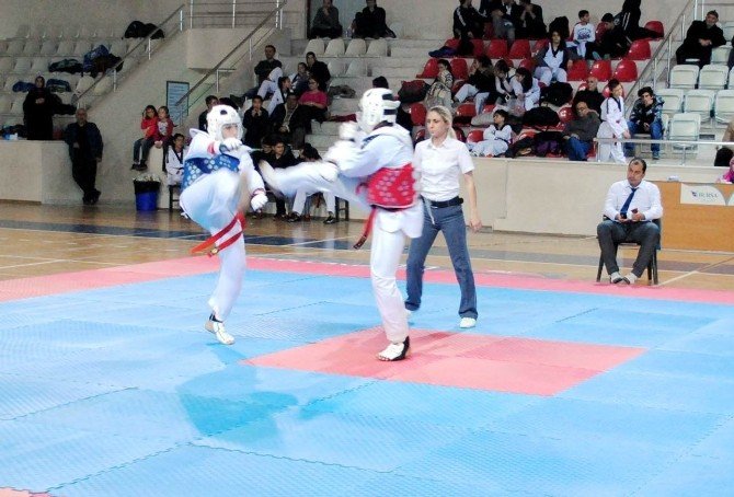 Tekvandocular Bursa’yı Temsil Etmek İçin Yarıştı