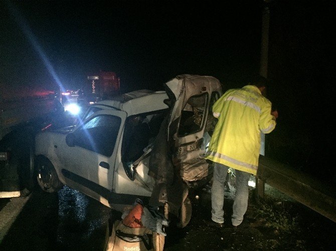Bolu’da Trafik Kazası: 1 Ölü, 3 Yaralı