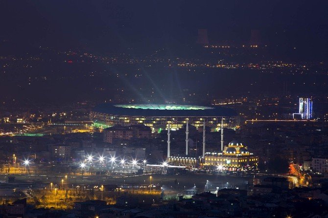 Bursaspor’un Yeni Stadını Cumhurbaşkanı Erdoğan Açtı