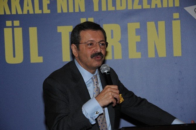 Çanakkale’de Tobb Lisesi’nin Temeli Atıldı, Ekonominin Yıldızlarına Ödülleri Verildi