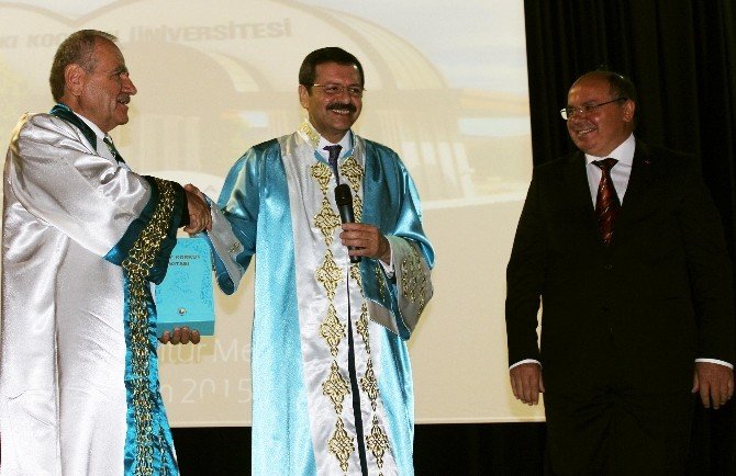 Hisarcıklıoğlu‘na Fahri Doktora