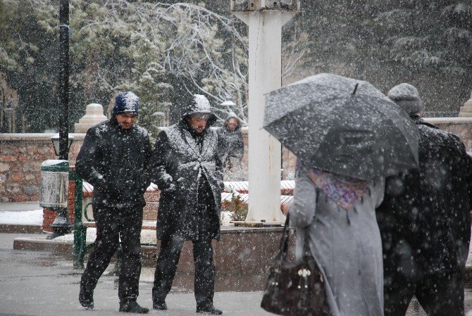 Tokat’ta Kar Yağışı
