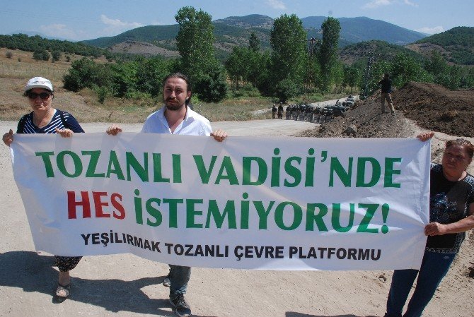 Tokat’ta Hes Eylemi