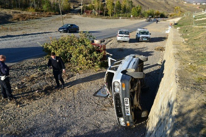 Tokat’ta Trafik Kazası: 1 Yaralı