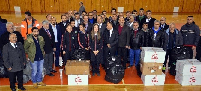 Tokat’ta Amatör Spor Kulüplerine Destek